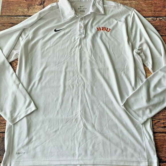 Nike Houston Baptist Polo Shirt Mens XXL - Picture 1 of 6